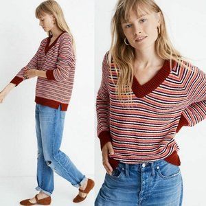 Madewell Arden V-Neck Pullover Sweater